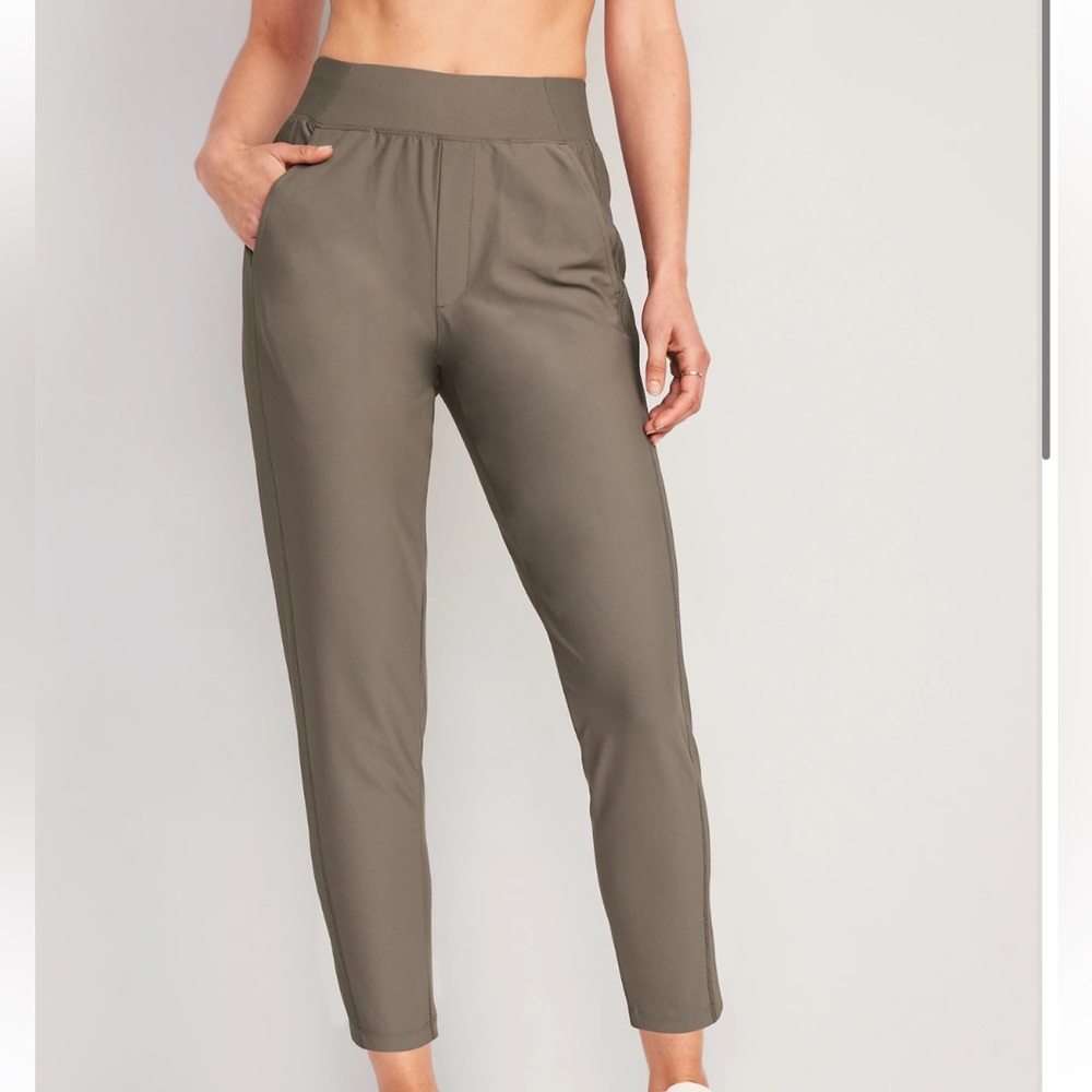 Old Navy High-Waisted PowerSoft Combination Taper Pants for Women